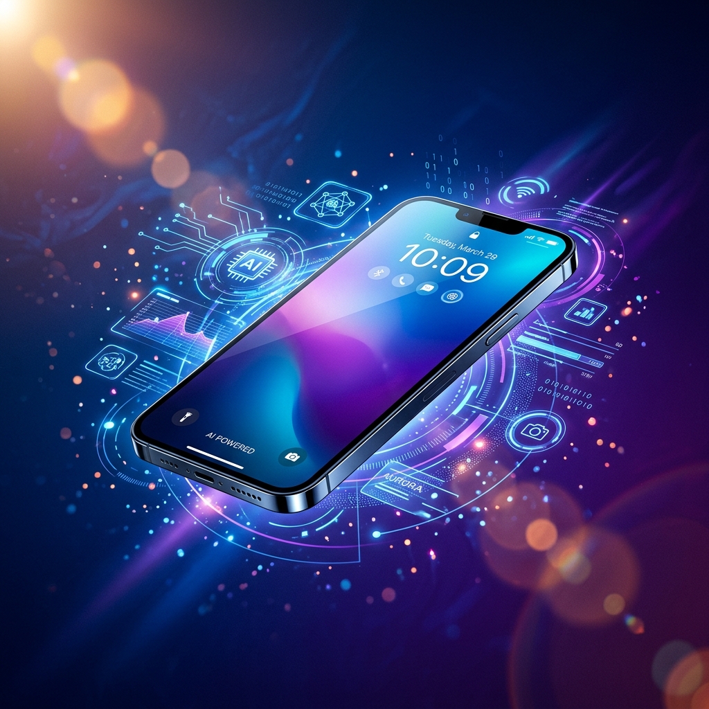 AI Product Photo - Smartphone Tech